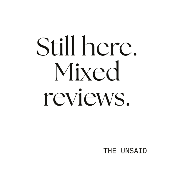 Still here. Mixed reviews.