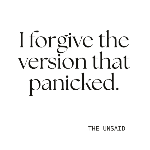 I forgive the version that panicked.