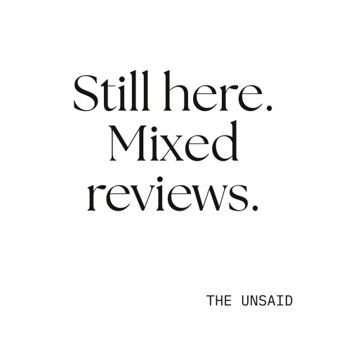 Still here. Mixed reviews.