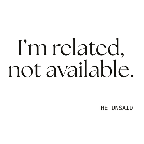 I’m related, not available.