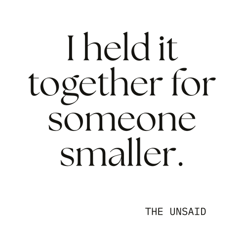I held it together for someone smaller.