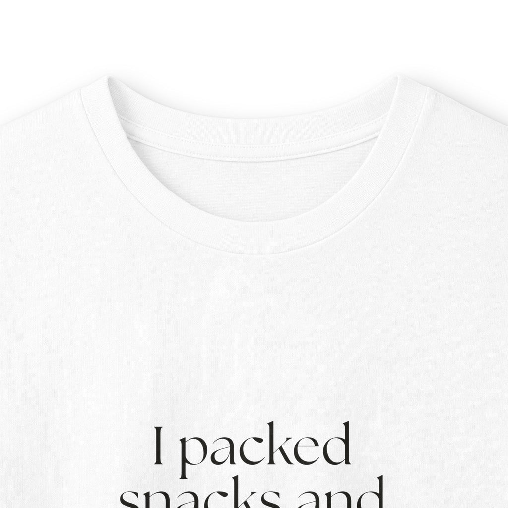 I packed snacks and unresolved feelings - Long Sleeve Shirt - Dry Humor