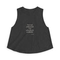 I’m not antisocial. I’m selectively available - Crop Top - For Introverts