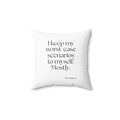 I keep my worst-case scenarios to myself. Mostly - Throw Pillow - For Introverts