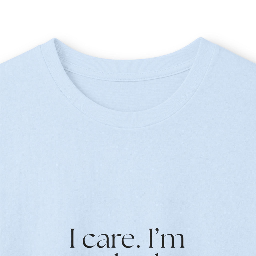 I care. I’m just bad at delivery - Long Sleeve Shirt - For Introverts