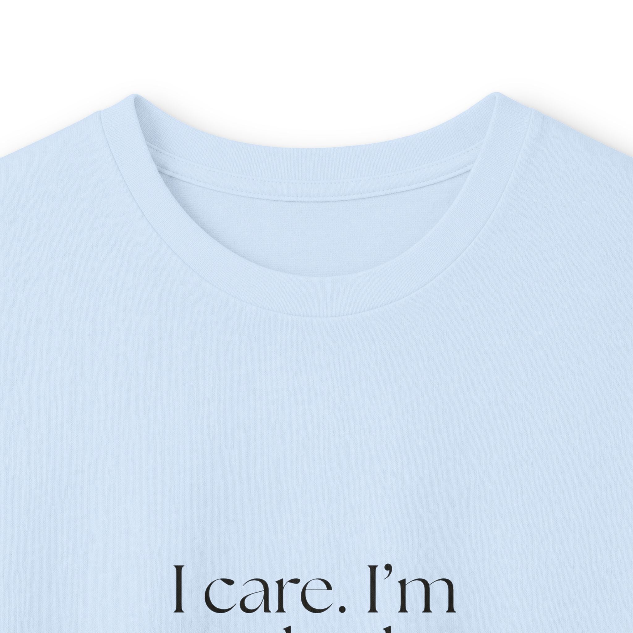 I care. I’m just bad at delivery - Long Sleeve Shirt - For Introverts