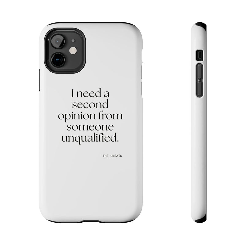 Tough Phone Case — I need a second opinion from someone unqualified.