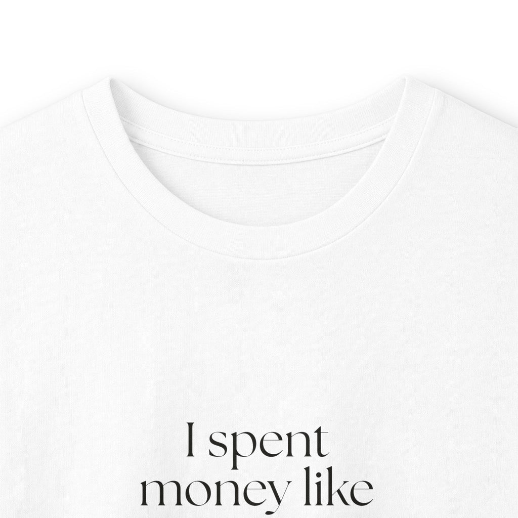 I spent money like tomorrow was fictional - Long Sleeve Shirt - Dry Humor