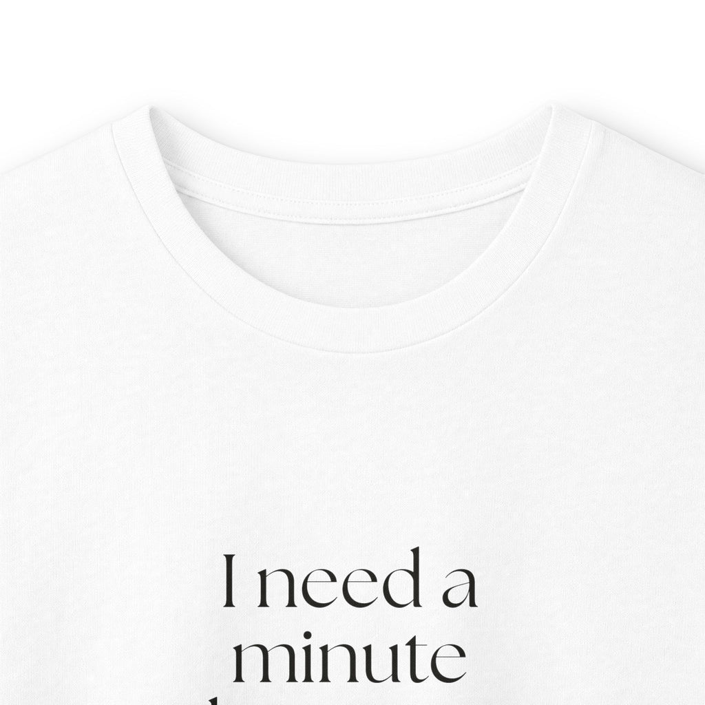 I need a minute between outside and inside - Long Sleeve Shirt - For Quiet Minds