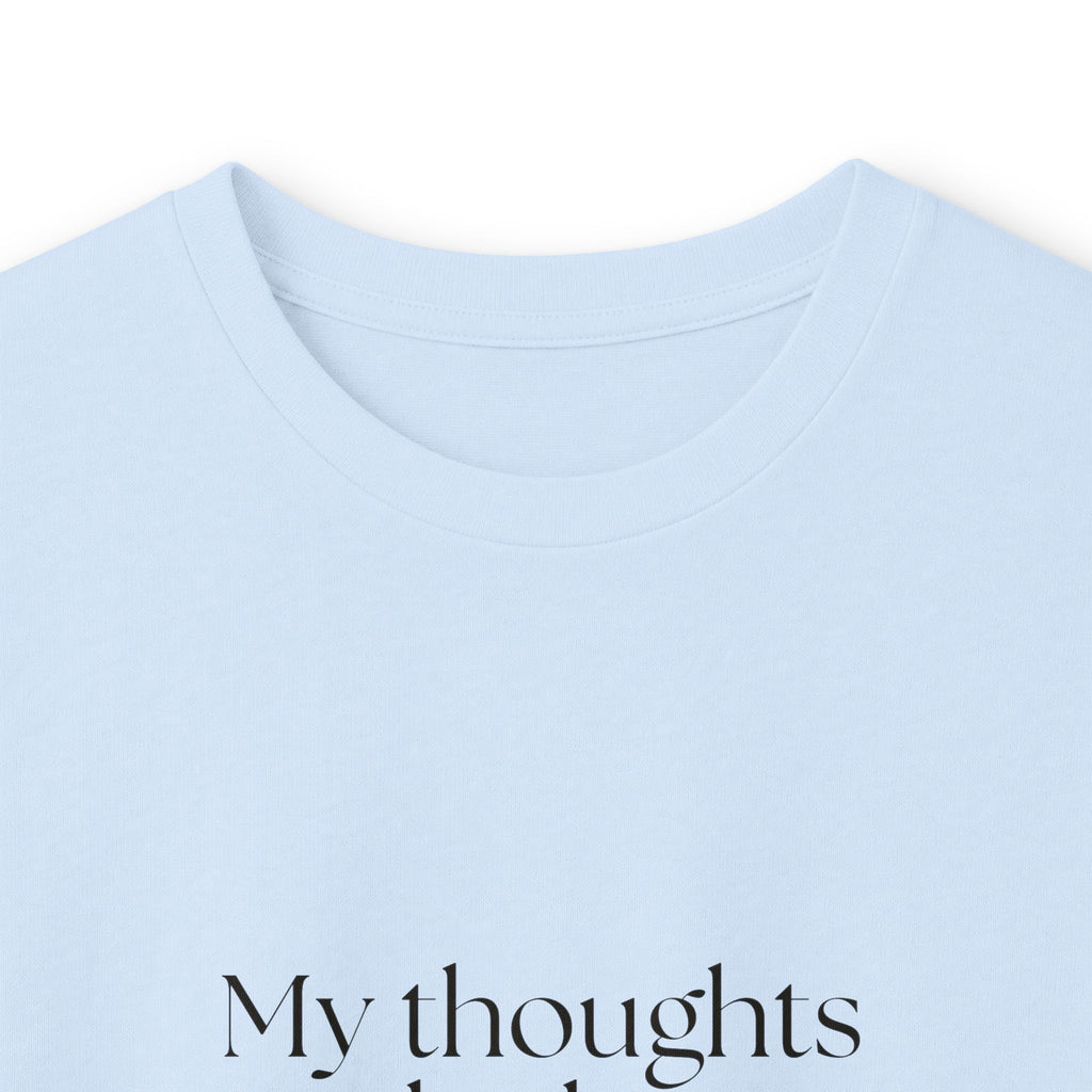 My thoughts clock in after dark - Long Sleeve Shirt - For Overthinkers