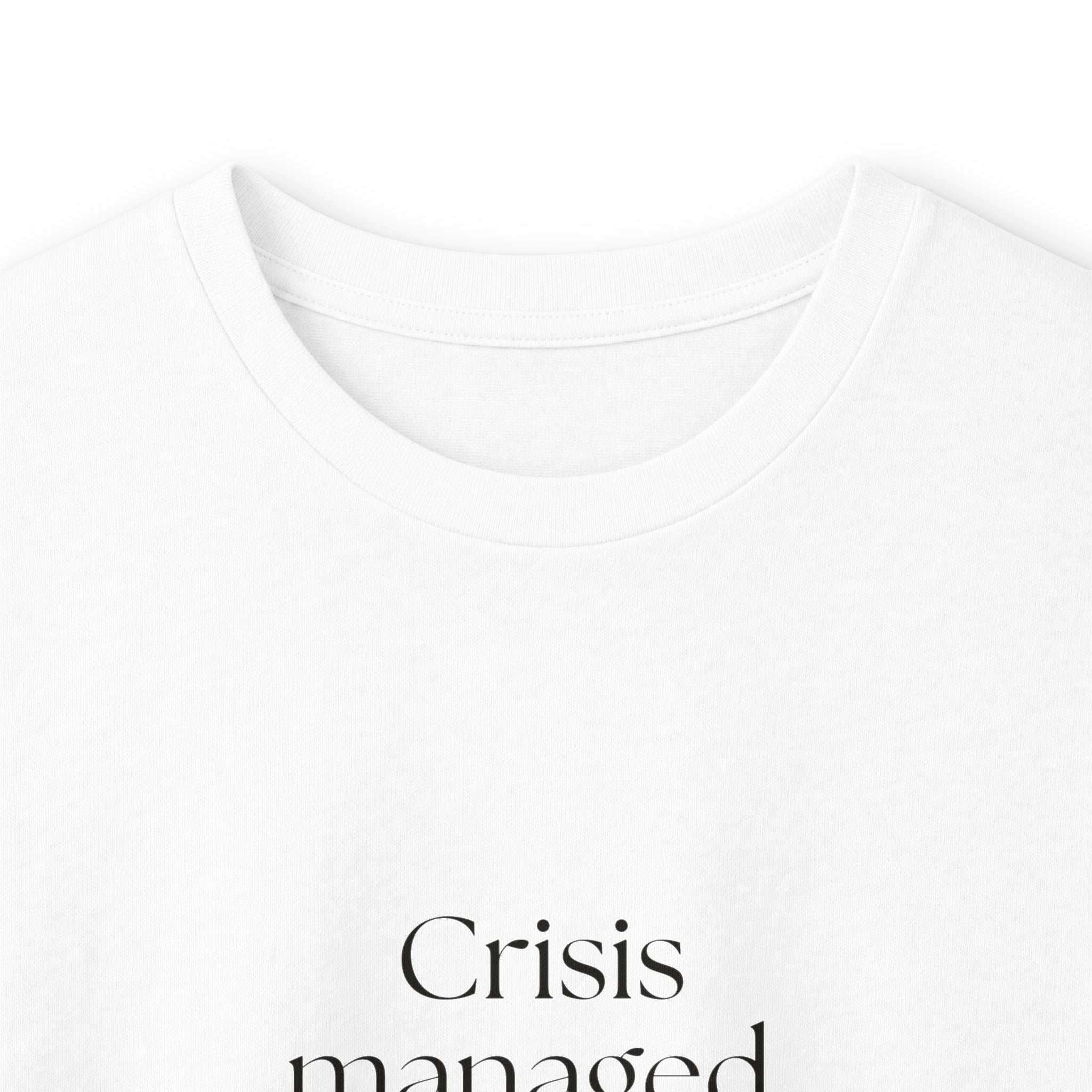 Crisis managed. Personality pending - Long Sleeve Shirt - For Introverts