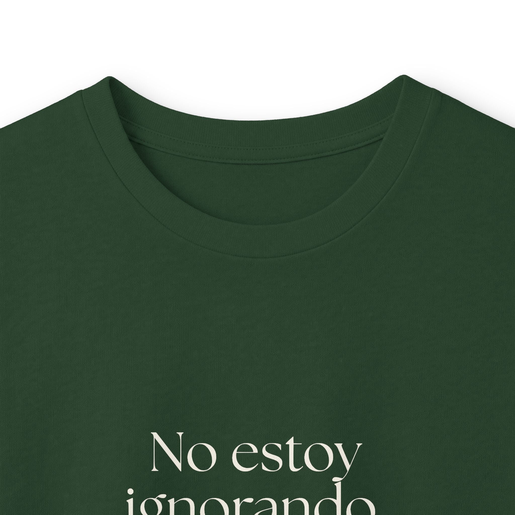 No estoy ignorando. Estoy procesando - Long Sleeve Shirt - En Español