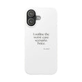I outlined the worst-case scenario. Twice - Phone Case - Dry Humor