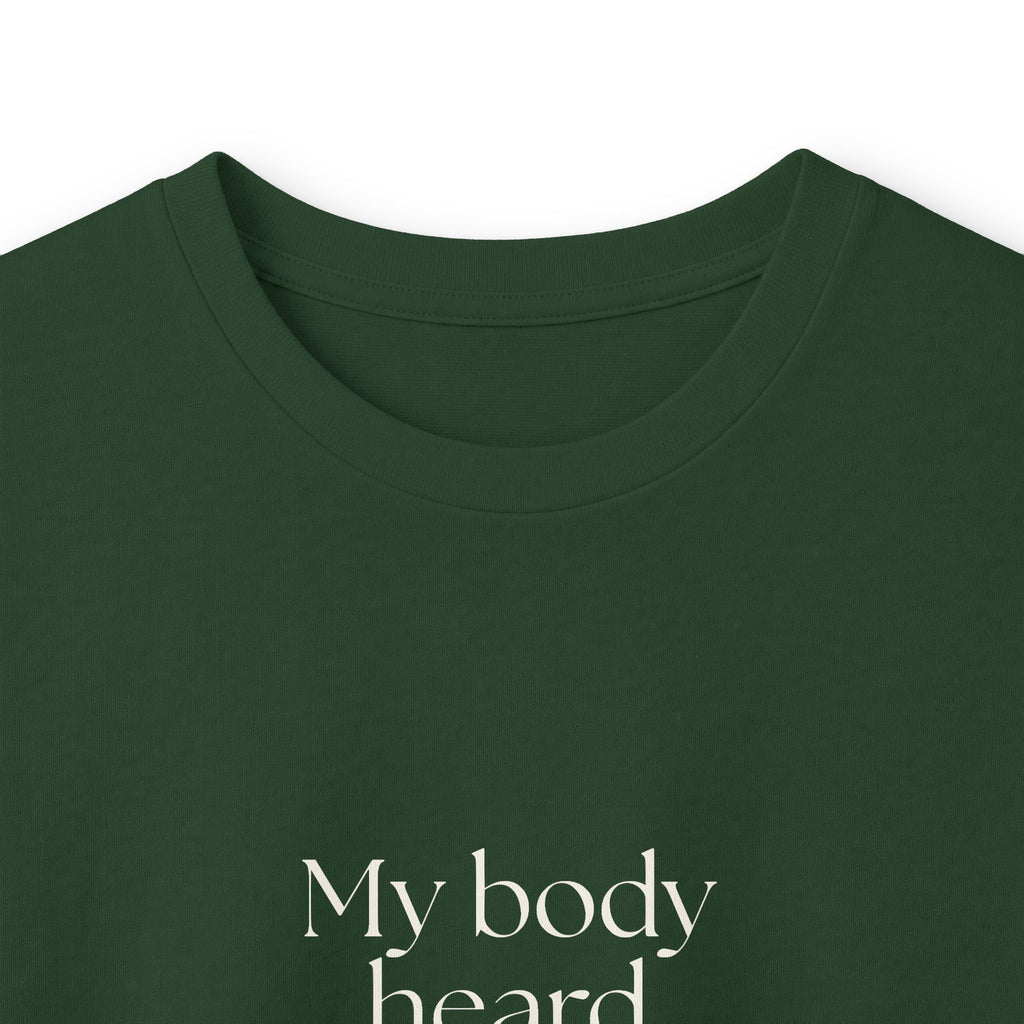 My body heard danger. No one else did - Long Sleeve Shirt - For Quiet Minds