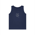 One task down. Personality restored briefly - Tank Top - Dry Humor