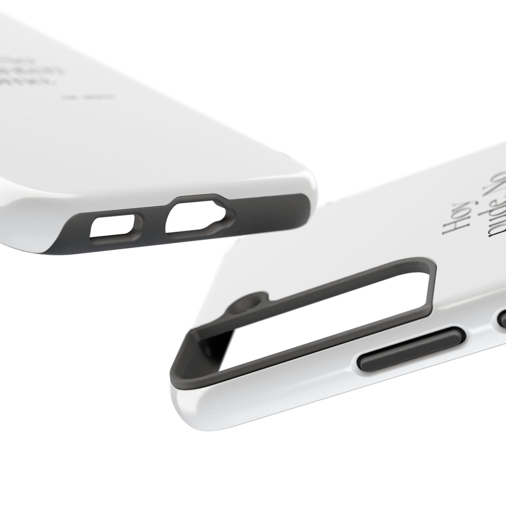 Hoy pude. No pregunten cómo - Tough Phone Case - En Español