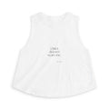 Quiet doesn’t scare me - Crop Top - For Someone Who Stays