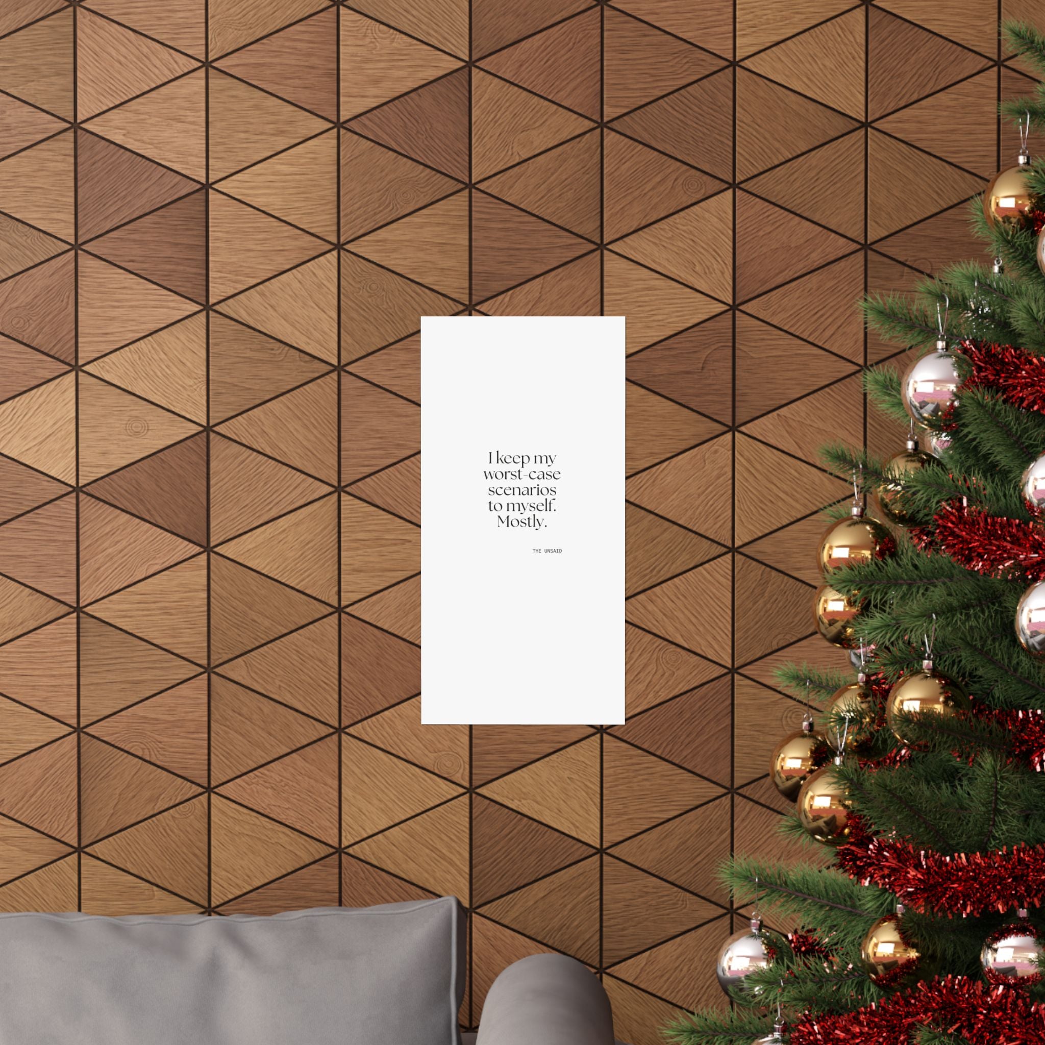 I keep my worst-case scenarios to myself. Mostly - Poster - For Introverts