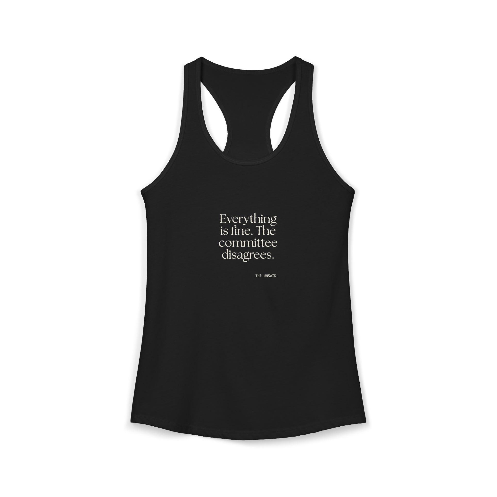 Everything is fine. The committee disagrees - Women's Tank Top - For Introverts
