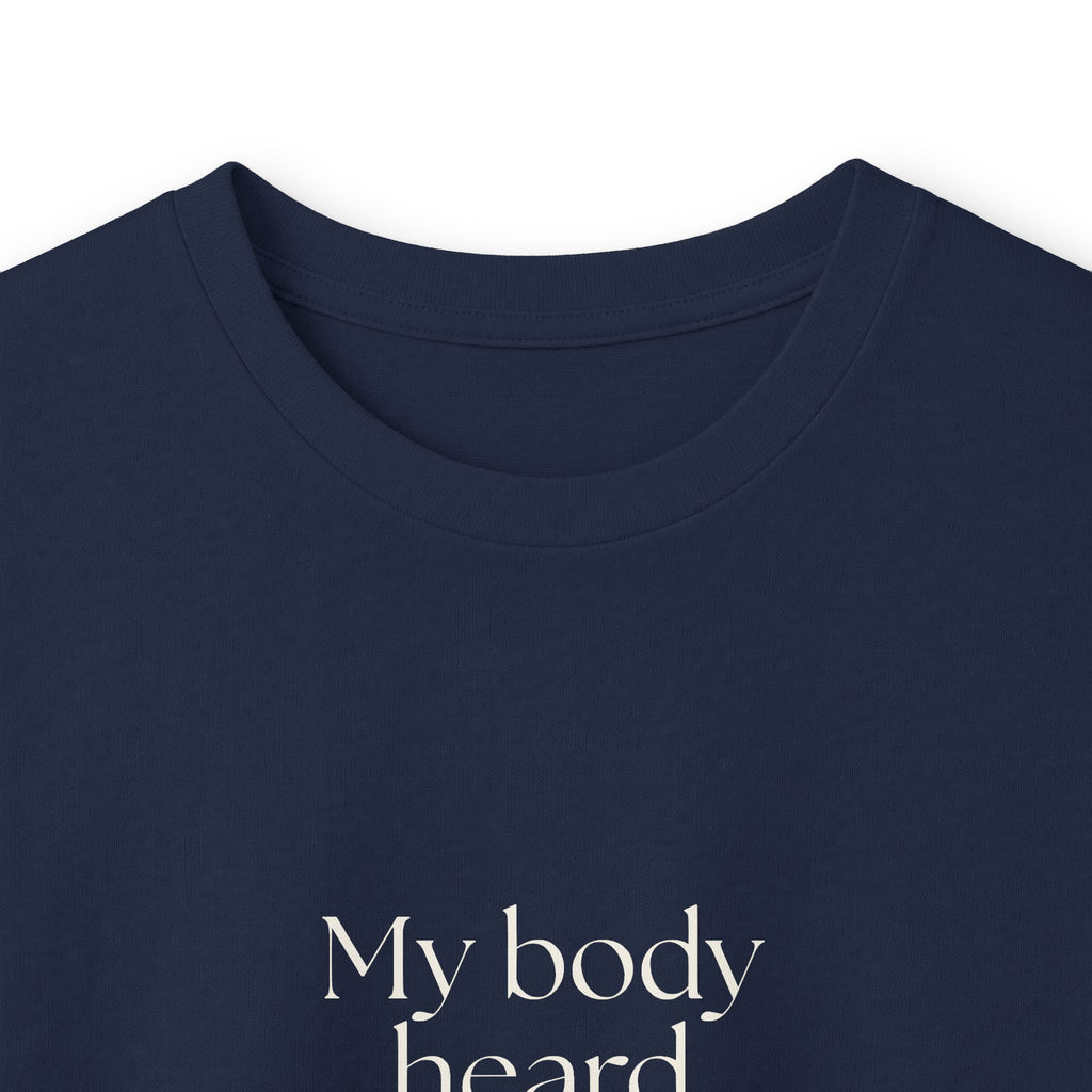 My body heard danger. No one else did - Long Sleeve Shirt - For Quiet Minds