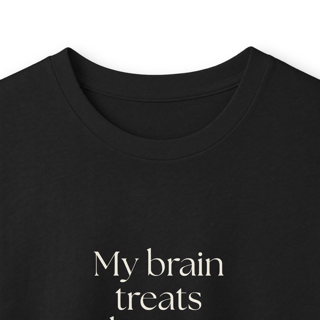My brain treats silence as a meeting invite - Long Sleeve Shirt - For Overthinkers