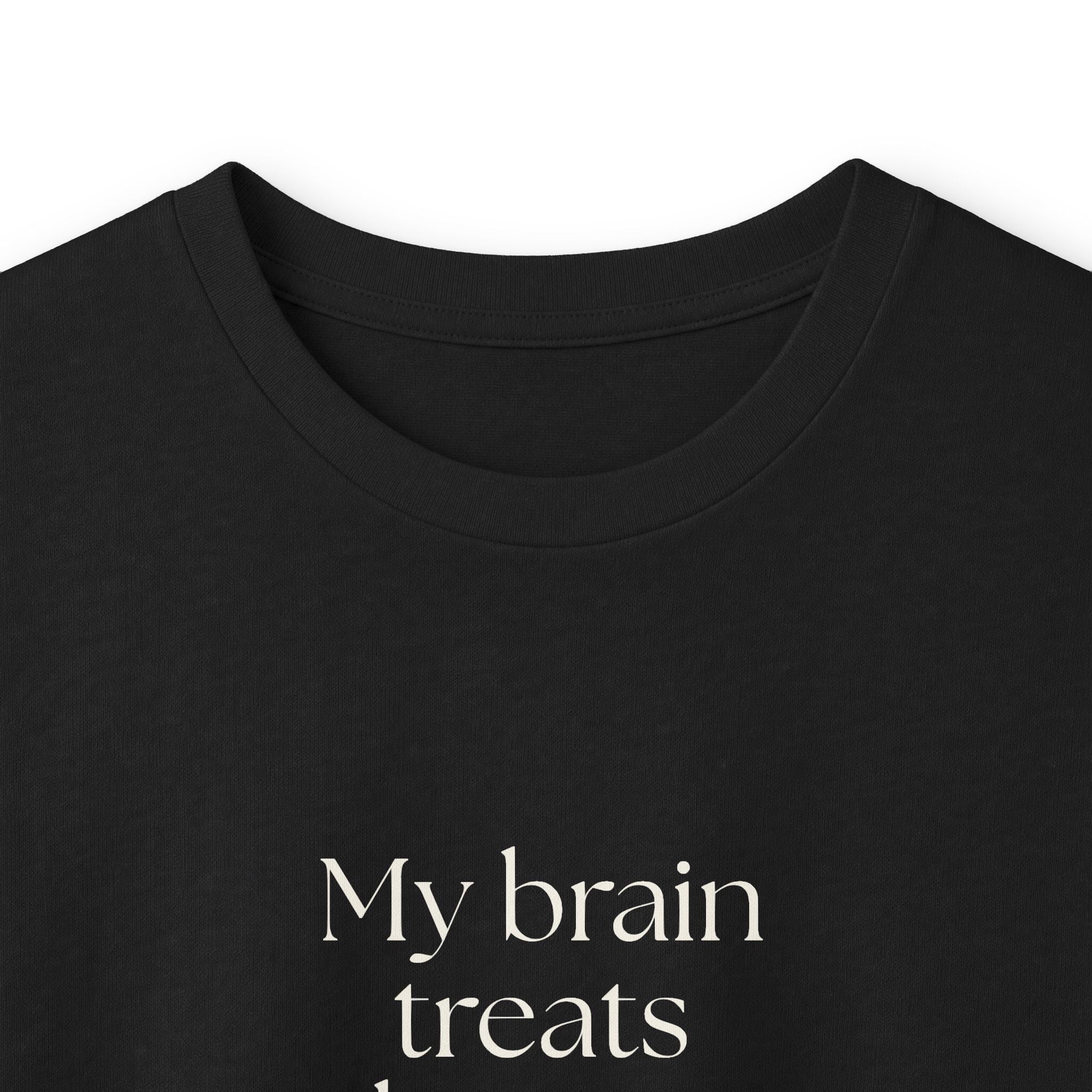My brain treats silence as a meeting invite - Long Sleeve Shirt - For Overthinkers