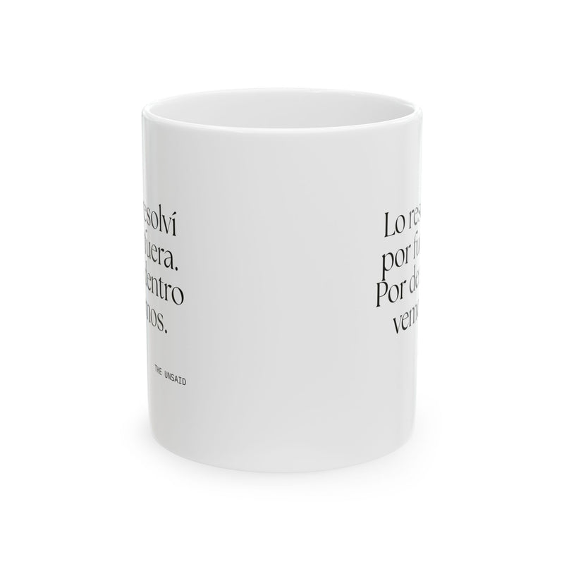 Coffee Mug — Lo resolví por fuera. Por dentro vemos.