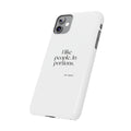 I like people. In portions - Phone Case - For Introverts