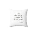 The driveway counts as alone time - Throw Pillow - For Quiet Minds