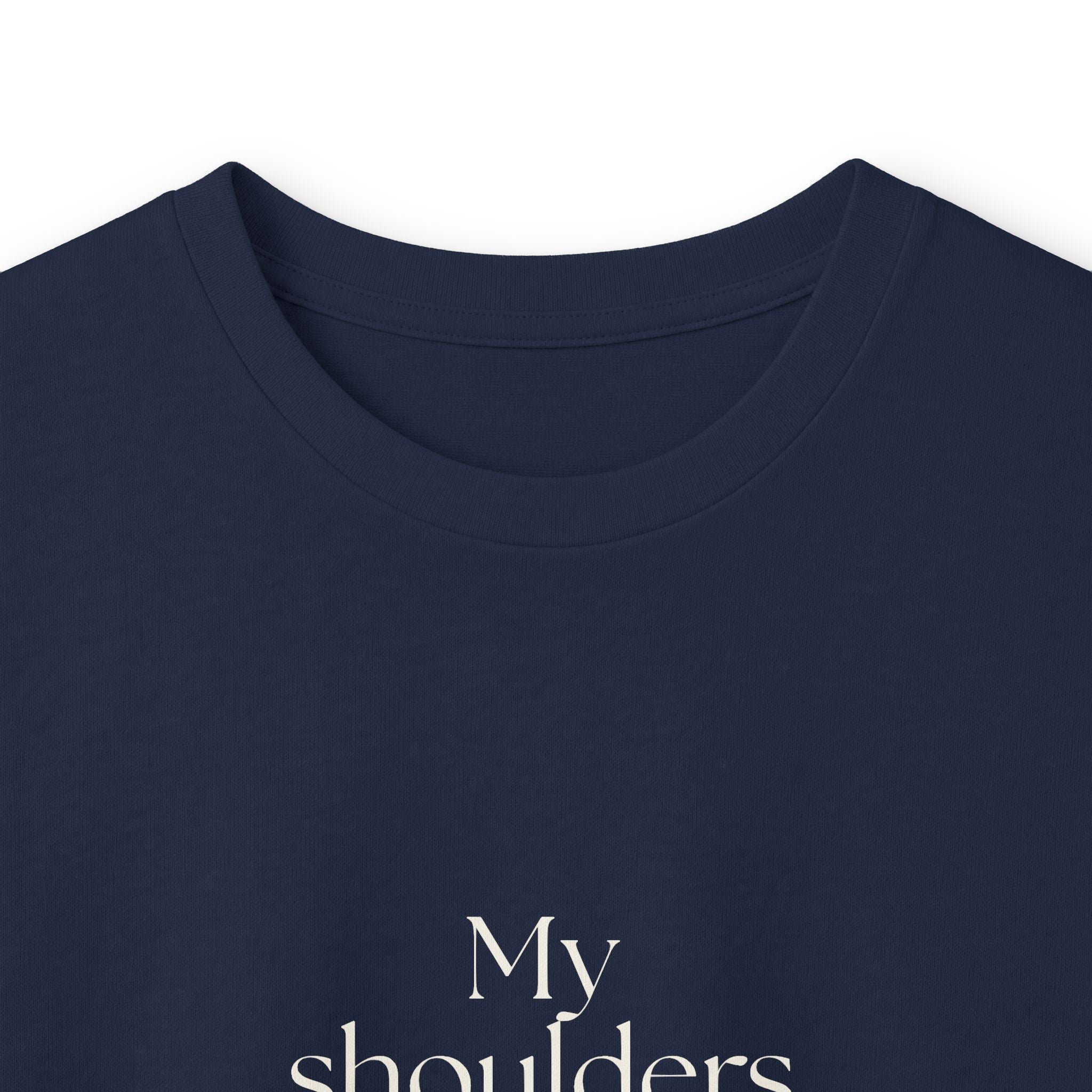 My shoulders live in crisis - Long Sleeve Shirt - For Quiet Minds