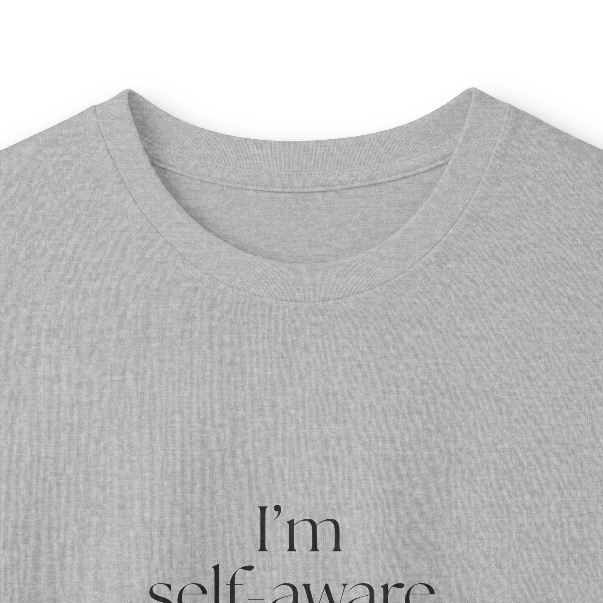I’m self-aware. It’s not helping - Long Sleeve Shirt - Dry Humor
