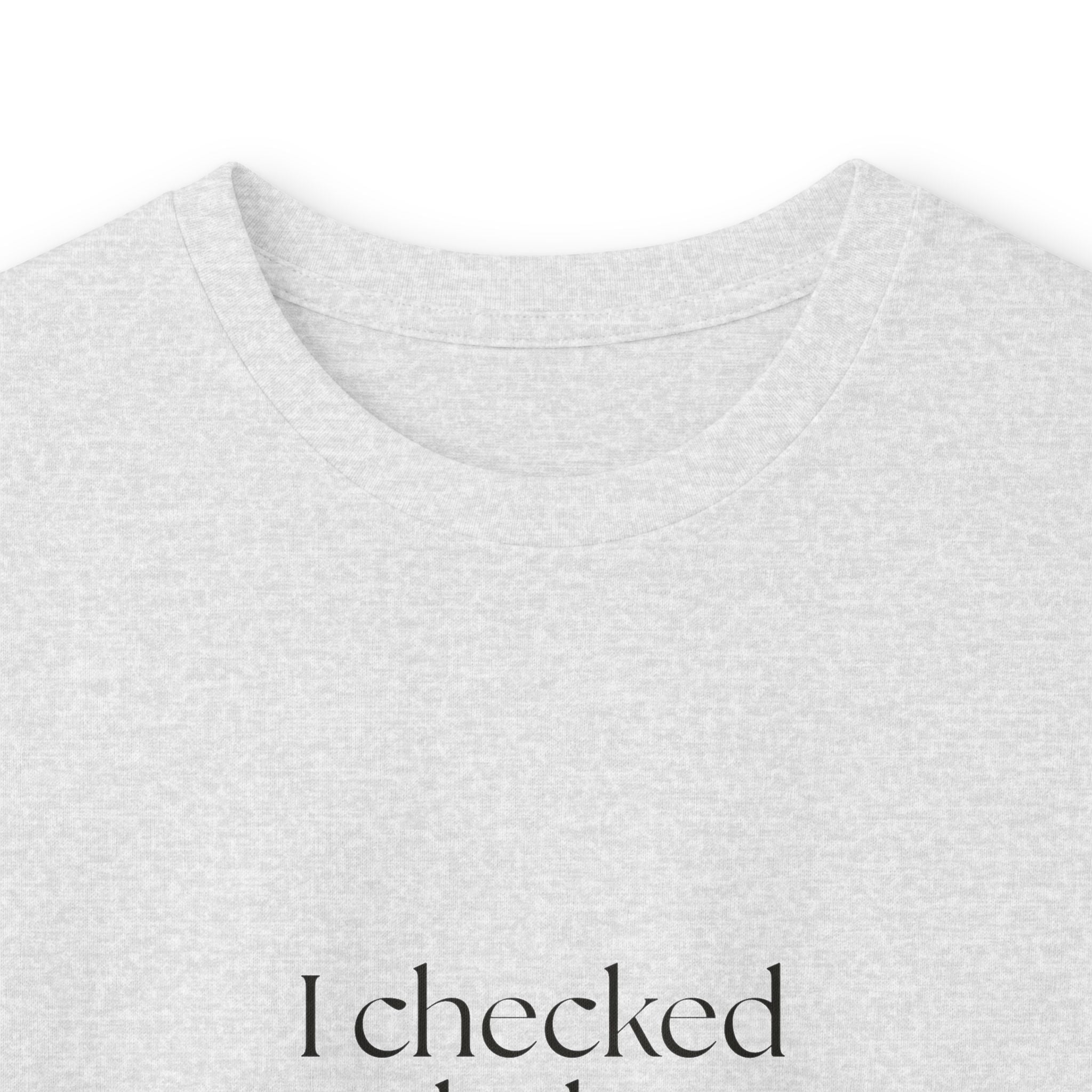 I checked my balance for the plot - Long Sleeve Shirt - Dry Humor