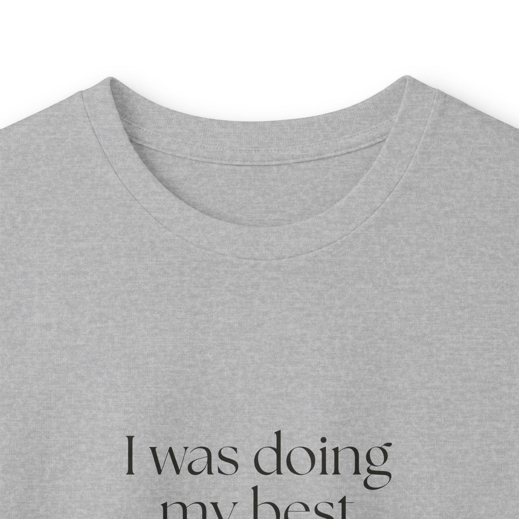I was doing my best with bad information - Long Sleeve Shirt - Dry Humor