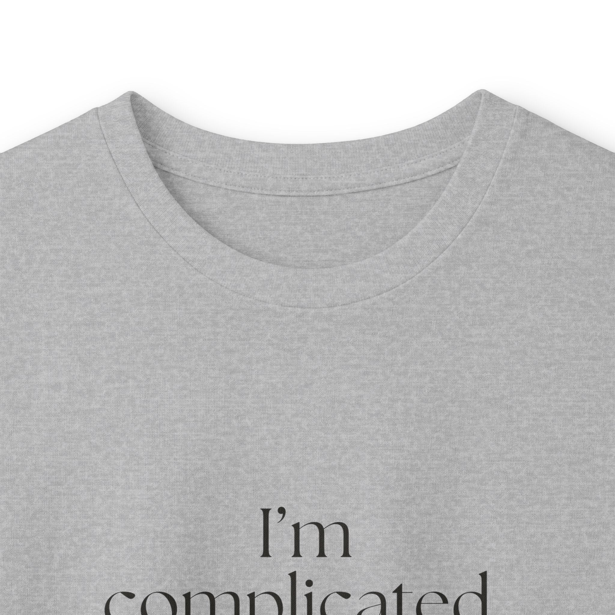 I’m complicated, but with notes - Long Sleeve Shirt - Dry Humor