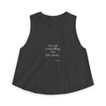 I’m not controlling. I’m risk-aware - Crop Top - Dry Humor