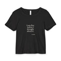 I was fine before I thought about it - Baby Tee - For Overthinkers