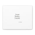 I was brave. I went - Canvas Print - For Introverts