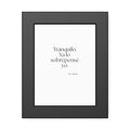 Tranquilo. Ya lo sobrepensé yo - Framed Print - En Español