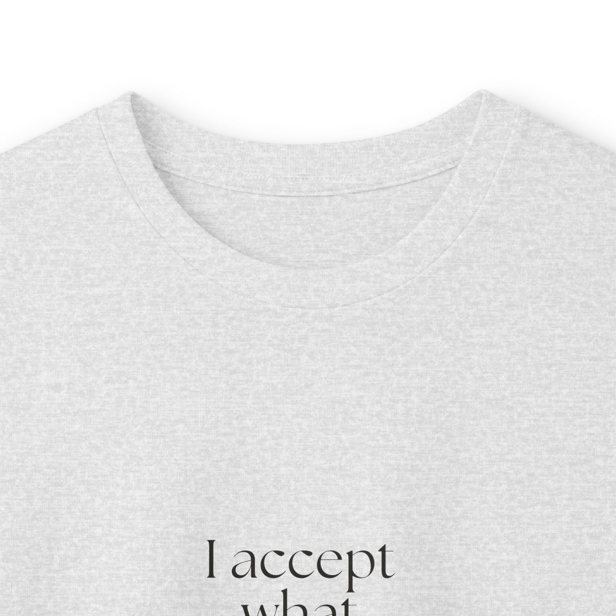 I accept what I cannot control. In theory - Long Sleeve Shirt - Dry Humor
