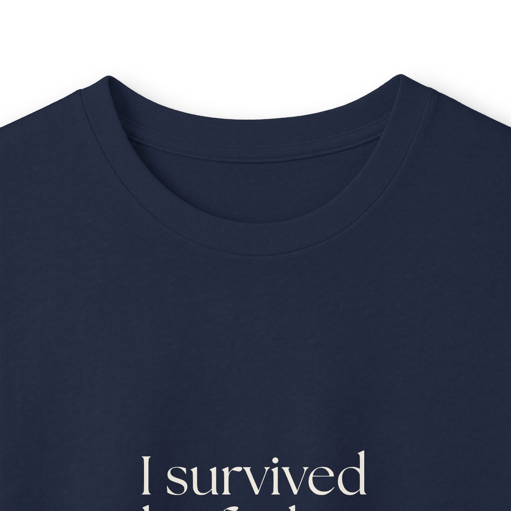 I survived the feeling. Barely - Long Sleeve Shirt - Dry Humor
