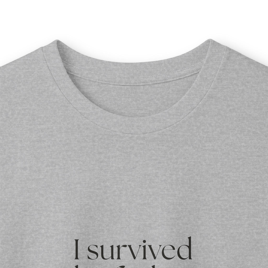 I survived the feeling. Barely - Long Sleeve Shirt - Dry Humor