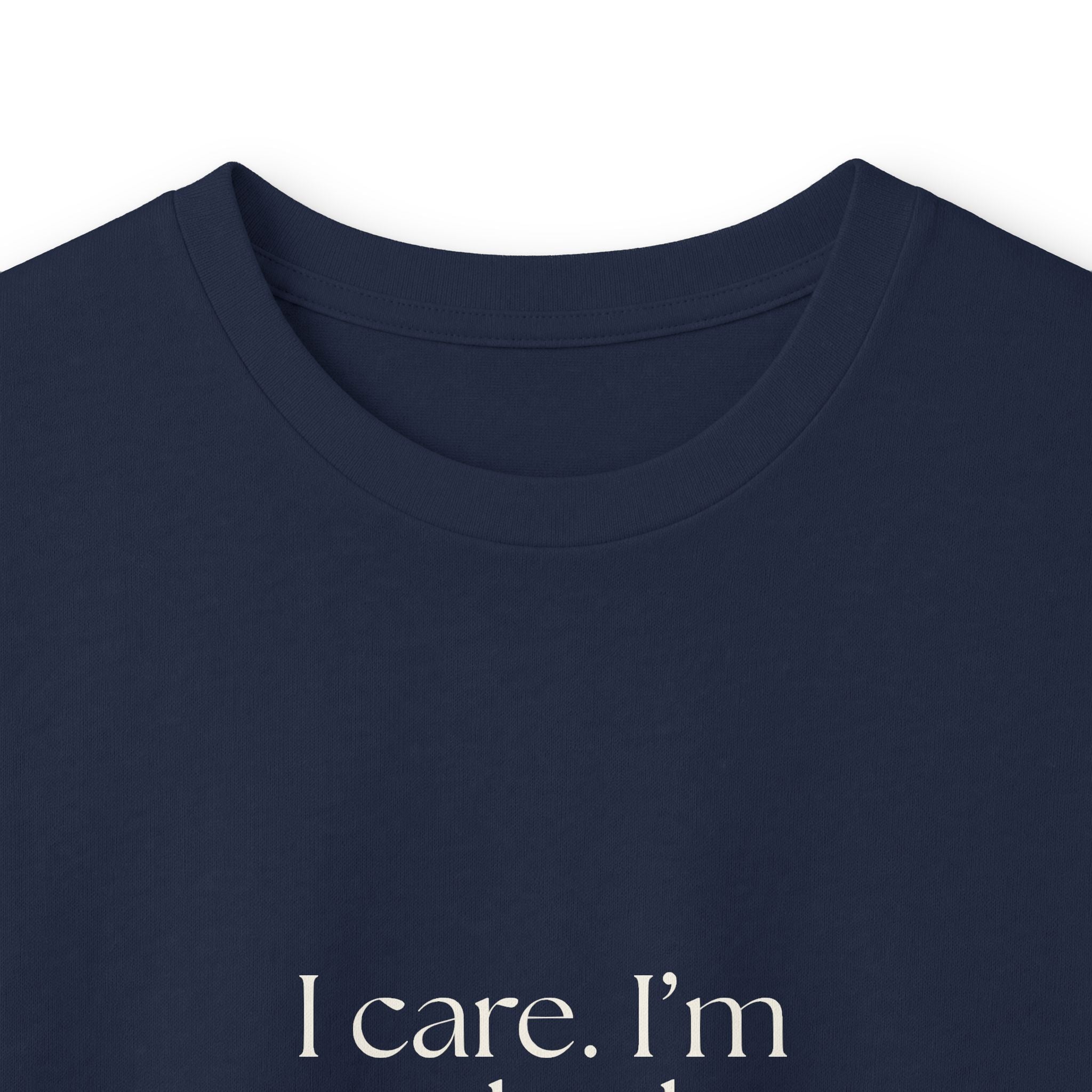 I care. I’m just bad at delivery - Long Sleeve Shirt - For Introverts