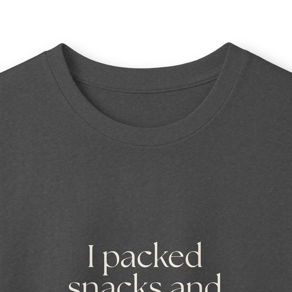 I packed snacks and unresolved feelings - Long Sleeve Shirt - Dry Humor