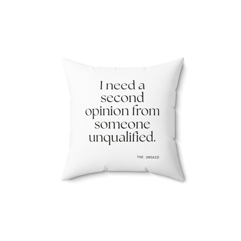 Throw Pillow — I need a second opinion from someone unqualified.