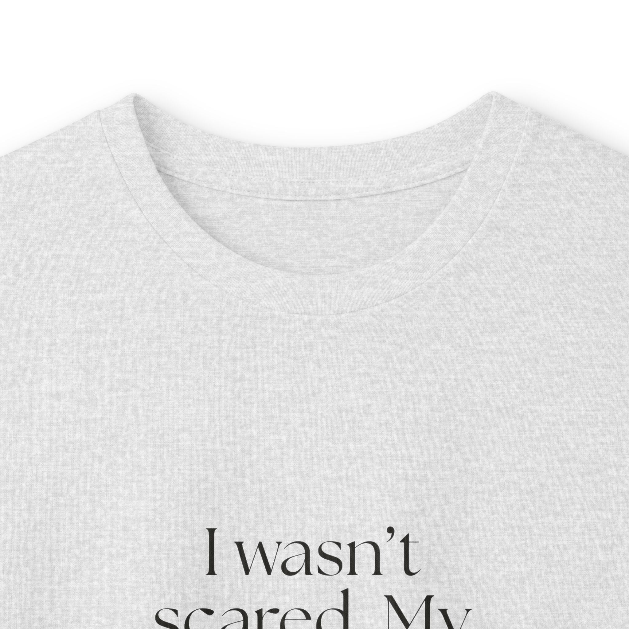 I wasn’t scared. My body voted differently - Long Sleeve Shirt - For Quiet Minds