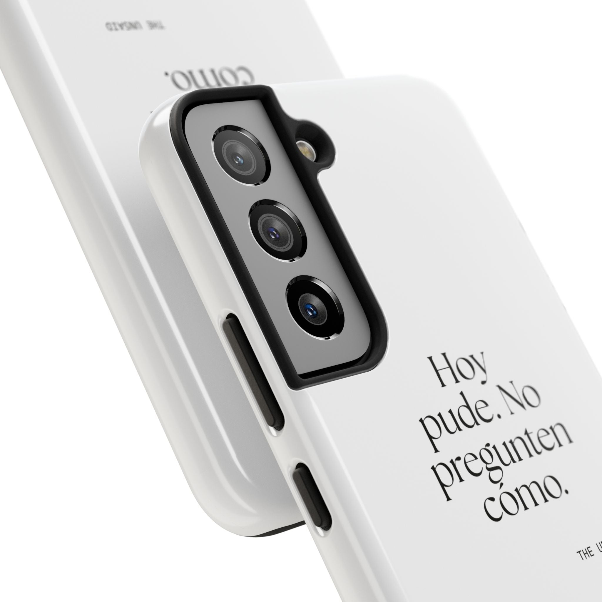 Hoy pude. No pregunten cómo - Tough Phone Case - En Español