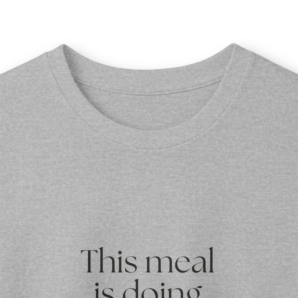 This meal is doing unpaid therapy - Long Sleeve Shirt - Dry Humor