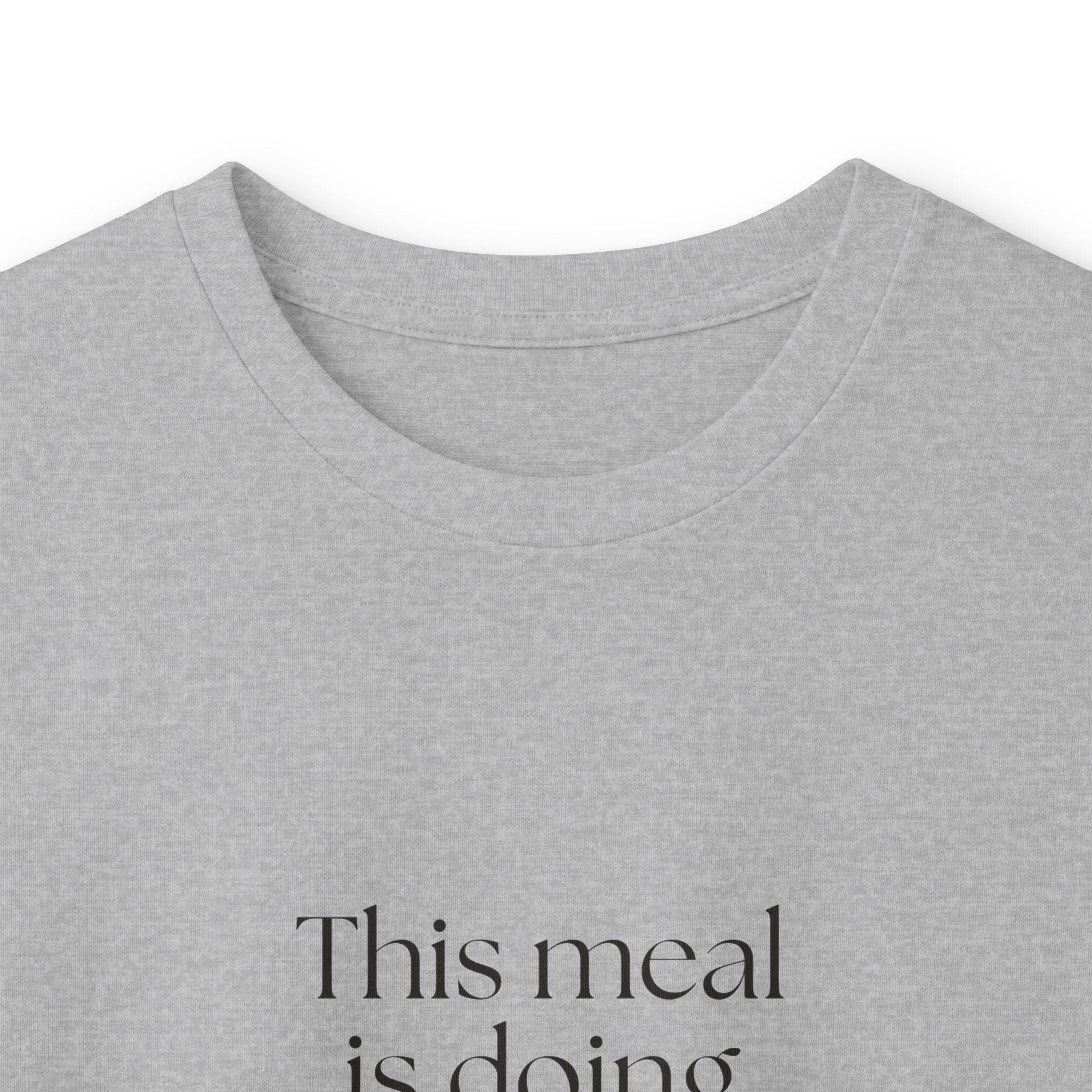 This meal is doing unpaid therapy - Long Sleeve Shirt - Dry Humor