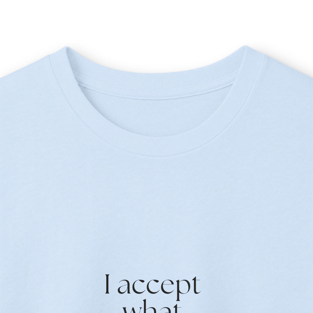 I accept what I cannot control. In theory - Long Sleeve Shirt - Dry Humor