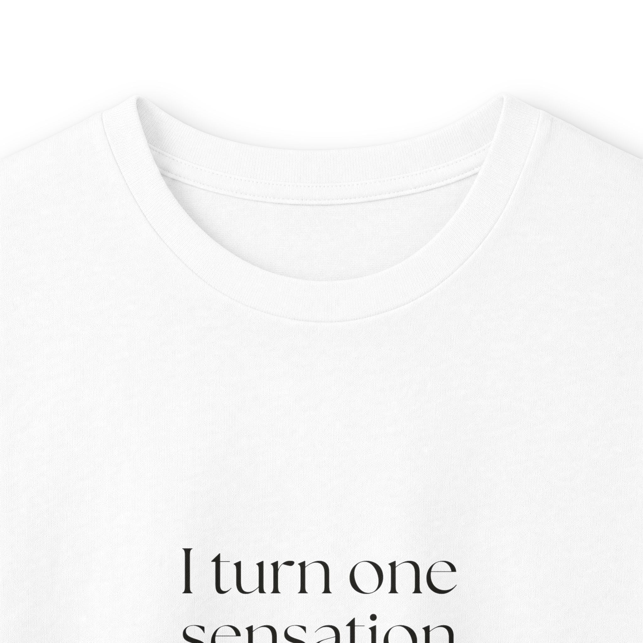 I turned one sensation into a documentary - Long Sleeve Shirt - For Overthinkers